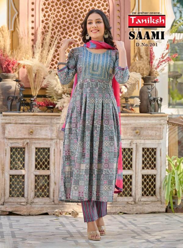 Taniksh Saami Vol 2 Designer Kurti With Bottom Dupatta Collection